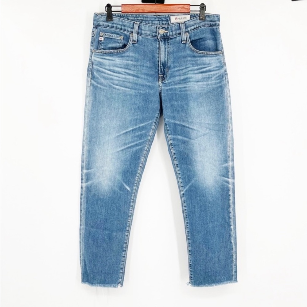 AG Adriano Goldschmied The Ex-Boyfriend Slim Jeans Slouchy Slim Raw Hem